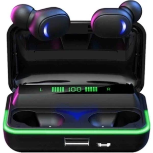 E10 Oyuncu Rgb 5.1 Wireless 800MAH Powerbank Özellikli Kablosuz Kulakiçi Bluetooth Kulaklık