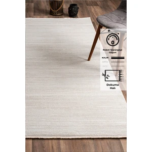 Konfor Leo 2971 Krem Modern Dokuma Halı80x150