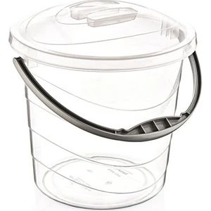 Nfm Home 20 Litre Kapaklı Ölçekli Şeffaf Su Kovası