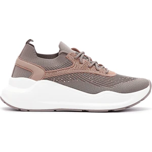 Zero Kadın Vizon Kalın Tabanlı Sneaker 24SFD491714