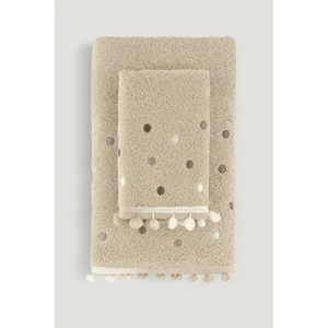 Arliva Home Batik Ponpon Nakıslı Havlu 50X90