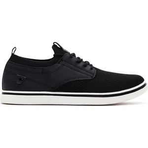 Zero Erkek Siyah Bağcıklı Sneaker 24SFD69076F