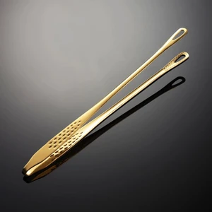 Çelik 28 Cm. Gold Et Cımbızı Mutfak Biftek Barbekü ve Ekmek Maşası CIN625SR
