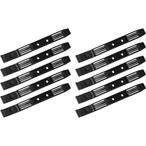 5 Çift Sabit Sürücü Rayları Kasa Kafesi Aksesuarları Sürücü Yuvası Kaydırıcı Plastik Raylar, 3,5 Ila 5,25 Sabit Sürücü Tepsisi Için (Yurt Dışından)