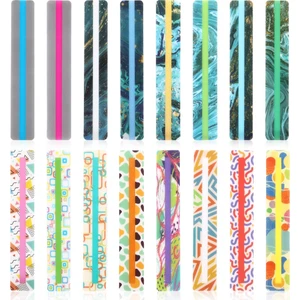 Çocuklar Için 32 Adet Kılavuzlu Okuma Şeritleri, Disleksi Okuma Şeritleri Fosforlu Kalem Disleksi Okuma Cetvelleri Yer Imlerini Vurgulayın (Yurt Dışından)