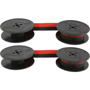 2pack Daktilo Şeridi Ikiz Makara Daktilo Şeridi Kırmızı ve Siyah Ikiz Makara Çoğu Daktilo Için Yedek Paket (Yurt Dışından)
