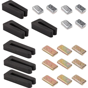 6 Takım Tavan Vantilatörü Kanat Dengeleme Kiti Fan Ağırlık Dengeleme Kiti Kendinden Yapışkanlı Metal 5g Ağırlık ve 3g Ağırlık Içerir (Yurt Dışından)