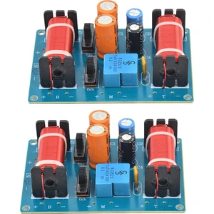 2 Adet 150 W 3 Yollu Ses Hoparlör Crossover Tiz Orta Kademe Bas Kitaplık Araba Hoparlörleri Filtre Frekans Crossover Bölücü (Yurt Dışından)