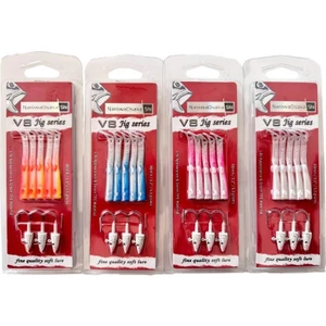 Naniwaosakashi V8 Jig Series 10 cm 10 gr Silikon Yem