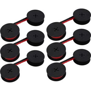 6pack Daktilo Şeridi Ikiz Makara Daktilo Şeridi Çoğu Daktilo Için Kırmızı ve Siyah Ikiz Makara Değiştirme Paketi (Yurt Dışından)