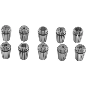 10 Adet ER20 Hassas Yaylı Yüksük Seti Cnc Freze Torna Aracı ER20 Yaylı Yüksük Chuck (Yurt Dışından)