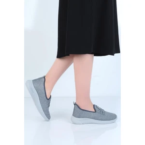066 Psm Füme Bağsız Yazlık Kadın Sneaker Ayakkabı