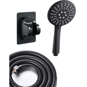 YT290 Elit Siyah Banyo Duş Seti 3fonksiyonlu