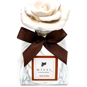 130 ml Lotus Şişe Seramik Taşlı Dark Amber Oda Kokusu