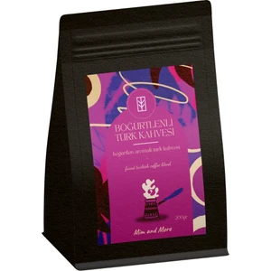 Mim and More Berry Turkish Coffee - Böğürtlen Aromalı Türk Kahvesi 200 gr