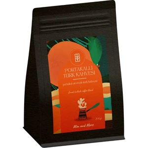Mim and More Orange Turkish Coffee - Portakal Aromalı Türk Kahvesi, 200 gr