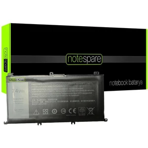 Dell ile Uyumlu Inspiron 15-7000 P65F, 15-7566, 15-7567 Notebook Batarya Pil