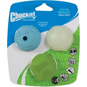 Chuckit! Fetch Medley (Gen 2) 3'lü Köpek Oyun Topu (Küçük Boy)