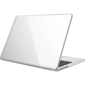 Novstrap Apple Macbook Air M3 Çip 2024 13.6 Inç A3113 ile Uyumlu Kılıf Sert Parlak Koruma Kapak