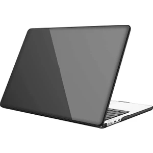 Novstrap Apple Macbook Air M3 Çip 2024 13.6 Inç A3113 ile Uyumlu Kılıf Sert Parlak Koruma Kapak
