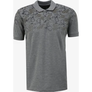 Lee Cooper Polo Yaka Koyu Gri Erkek T-Shirt 232 Lcm 242049 Sace K.gri Melanj