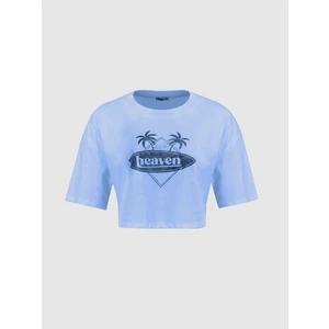 Ltb LOPEZE Logolu  Kadın Crop  Kısa Kol  T-shırt 1224800226089