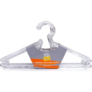 Hellobaby Kristal 6'lı Şeffaf Giysi Askısı Unisex
