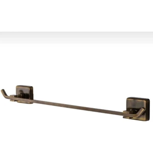 İsaoğlu Yapı Antik Gold Havluluk Uzun Kare Havluluk Pirinç Paslanmaz Premium Antik Sarı