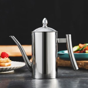 Komple 304 Çelik 500 ml Yağdanlık Sosluk Sirkelik CIN595