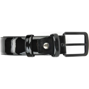 Ziya, Suni Deri 3.5 cm Erkek Kemer 141980Z1012 Siyah