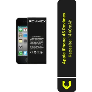 Apple iPhone 4S Batarya Pil - 1440 mAh