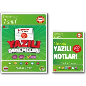 Tonguç Akademi 7. Sınıf 2. Dönem 1 ve 2. Yazılı Notları ve Denemeleri