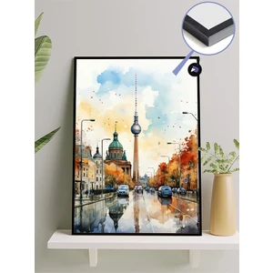 Almanya Berlin Çerçeveli Tablo