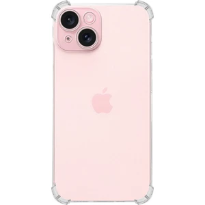 Kzy Apple iPhone 15 Kapak Kamera Korumalı Airbag Antishock Köşe Korumalı Şeffaf Silikon Kılıf