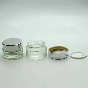 Krem Kavanozu 20 ml (3 Adet) Şeffaf  Kutu
