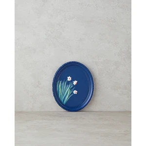 English Home Flowers Polyresin Duvar Aksesuarımavi