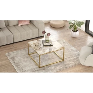 Ats Dekor Endüstriyel Tasarım Kare Orta Sehpa