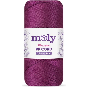 Pp Cord Polyester Makrome No:4 1,4mm 160-MÜRDÜM Örgü Ipi 200 Gram