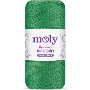 Pp Cord Polyester Makrome No:4 1,4mm 172-YEŞIL Örgü Ipi 200 Gram