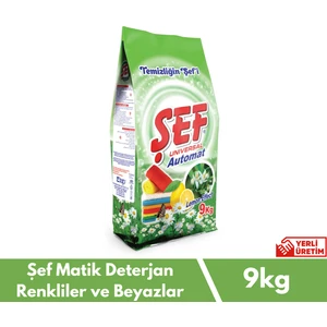 Şef Matik 9kg. Bahar Esintisi