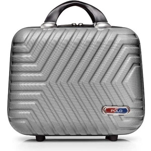 G&d Polo Suitcase Abs Gümüş Gri Makyaj & El Çantası 615.03