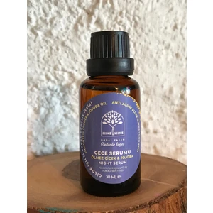 Nine&Mine Doğal Yaşam Cilde Işıltı Veren Botoks Etkili Gece Serumu (Ölmez Çiçek & Jojoba) 30 Ml