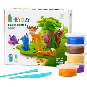 Hey Clay Hava ile Kuruyan Kil (15'li Kutu) - Orman Hayvanları