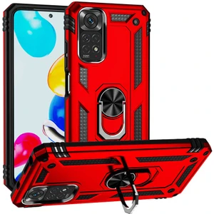 Xiaomi Redmi Note 11 Global Kılıf Yüzüklü Standli Tank Kapak