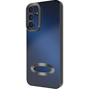 Samsung Galaxy A35 Kılıf Omega Logo Gösteren + Ekran Koruyucu