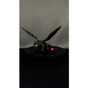 Toothless (Dişsiz) Ejderhanı Nasıl Eğitirsin Hareketli Figürü - 20 cm