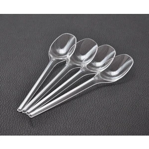 Şeffaf Plastik Kaşık - 100'LÜ