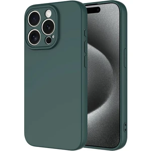 Apple iPhone 15 Pro Max Renkli Silikon Kapak Kılıf Soft