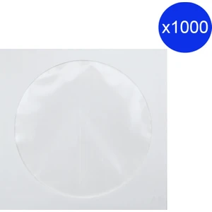 CD Zarfı Pencereli 125X125 Beyaz 90 gr 1.000 Adet (1 Koli)