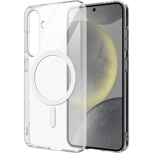 Galaxy S24 Plus Kamera Korumalı Kapak Magsafe Şeffaf Sararmaz Kılıf